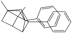 1,5-Diphenyl-3,4-dimethylpentacyclo[4.4.0.02,5.03,8.04,7]decane Struktur