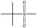 Methyl tert-butyl sulfone Struktur