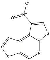 1-Nitrodithieno[2,3-b:3',2'-d]pyridine Struktur