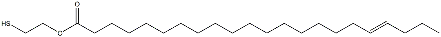 18-Docosenoic acid 2-mercaptoethyl ester Struktur