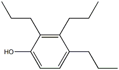 2,3,4-Tripropylphenol Struktur