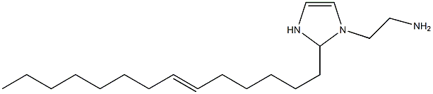 1-(2-Aminoethyl)-2-(6-tetradecenyl)-4-imidazoline Struktur