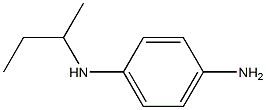 N-(sec-Butyl)-p-phenylenediamine Struktur