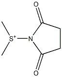 Dimethyl(2,5-dioxopyrrolidin-1-yl)sulfonium Struktur