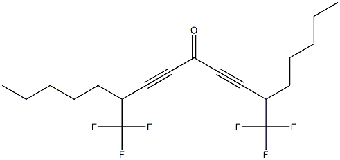 Trifluoromethyl(1-octynyl) ketone Struktur