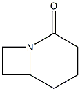 1-Azabicyclo[4.2.0]octan-2-one Struktur