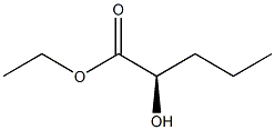 (R)-2-Hydroxyvaleric acid ethyl ester Struktur