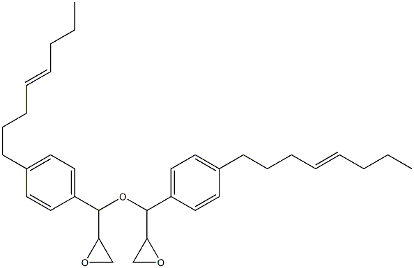 4-(4-Octenyl)phenylglycidyl ether Struktur