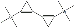 2,2'-Bis(trimethylsilyl)-1,1'-bicyclopropene Struktur