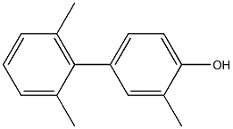 2-Methyl-4-(2,6-dimethylphenyl)phenol Struktur