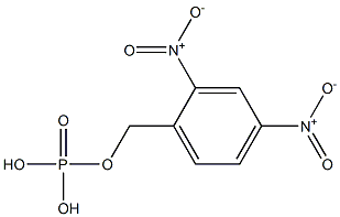 2,4-Dinitrophenyl(methyl) phosphate Struktur