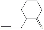 2-Propargylcyclohexanone Struktur