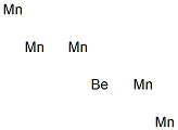 Pentamanganese beryllium Struktur