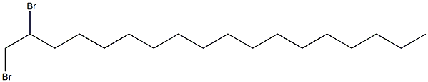 1,2-Dibromooctadecane Struktur