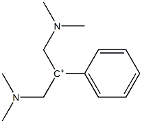 1,3-Bis(dimethylamino)-2-phenylpropan-2-ium Struktur