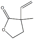 3-Methyl-3-vinyl-4,5-dihydrofuran-2(3H)-one Struktur