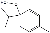 p-Mentha-1,5-dien-4-yl hydroperoxide Struktur