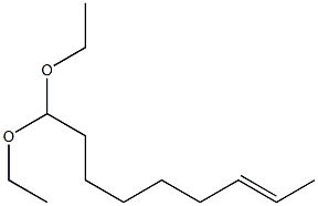 7-Nonenal diethyl acetal Struktur