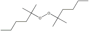 Bis(1,1-dimethylpentyl) peroxide Struktur