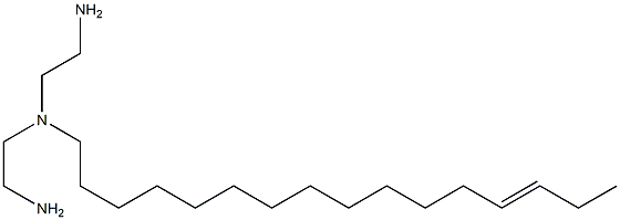 N,N-Bis(2-aminoethyl)-13-hexadecen-1-amine Struktur