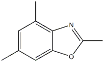 2,4,6-Trimethylbenzoxazole Struktur