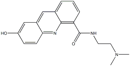 N-[2-(Dimethylamino)ethyl]-7-hydroxy-4-acridinecarboxamide Struktur