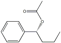 Acetic acid (R)-1-phenylbutyl ester Struktur