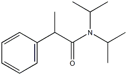 N,N-Diisopropyl-2-phenylpropanamide Struktur