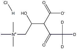 Acetyl-d3-L-carnitine hydrochloride 98 atom % D Struktur