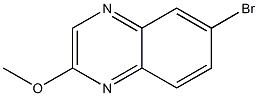 6-bromo-2-methoxyquinoxaline Struktur