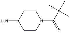 1-(4-Aminopiperidin-1-yl)-2,2-dimethylpropan-1-one Struktur