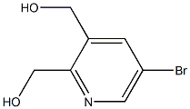 (5-broMopyridine-2,3-diyl)diMethanol Struktur