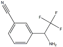 3-(1-AMino-2,2,2-trifluoro-ehyl)-benzonitrile Struktur