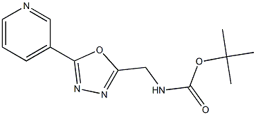 tert-butyl ((5-(pyridin-3-yl)-1,3,4-oxadiazol-2-yl)Methyl)carbaMate