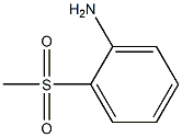 2-Aminophenyl methyl sulphone Struktur