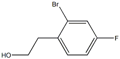 2-(2-bromo-4-fluorophenyl)ethanol Struktur