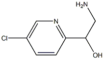 2-amino-1-(5-chloropyridin-2-yl)ethanol Struktur