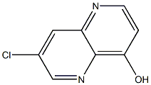 7-Chloro-[1,5]naphthyridin-4-ol Struktur