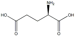 D - glutamic acid Struktur