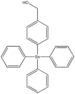 4-(TRIPHENYLSTANNYL)BENZYL ALCOHOL Struktur