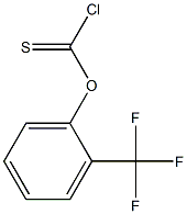 2-(TRIFLUOROMETHYL)PHENYL CHLOROTHIOFORMATE Struktur