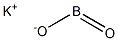 Potassium metaborate Struktur