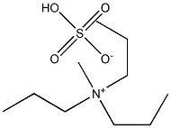 Methyltripropylammonium hydrogen sulfate Struktur