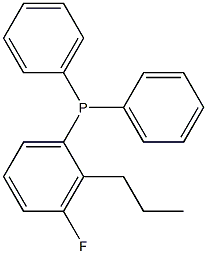 Propyltriphenylphosphine fluoride Struktur