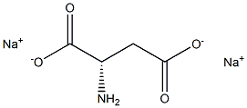 L-aspartate sodium salt Struktur