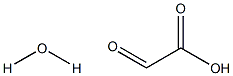 Glyoxylic acid Monohydrate Struktur