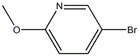 3-bromo-6-methoxypyridine Struktur