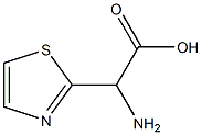 Aminothiazolylacetic acid Struktur