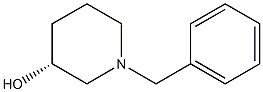 (R)-1-Benzyl-3-hrdroxyl-piperidine Struktur