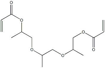 Tripropylene glycol diacrylate Struktur